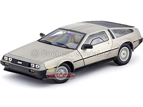 Sun Star 2701 - Sammlermodell De Lorean DMC 12 Coupe 1981, stainless steel, 1:18 von Sun Star