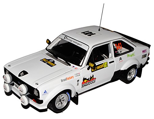 Sun Star Ford Escort RS1800#141 Petter Solberg Rally Schweden 2013 Historisch 1/18 Modell Auto von Sun Star