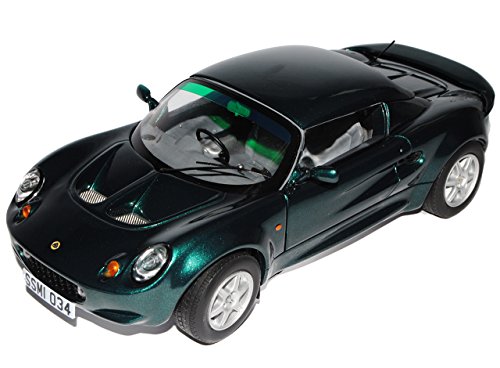 Sun Star Lotus Elise S1 Grün 1. Generation 1996-2000 1/18 Modell Auto mit individiuellem Wunschkennzeichen von Sun Star