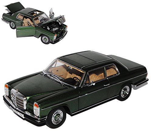 Sun Star Mercedes-Benz 220/8 Strich-Acht Coupe Grün W114 1967-1976 1/18 Modell Auto von Sun Star