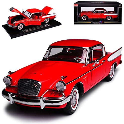 Sun Star Studebaker Golden Hawk Coupe Apache Rot 1957 1/18 Modell Auto von Sun Star