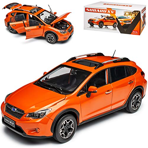 Sun Star Subaru XV Tangerine Orange 1. Generation 2011-2018 1/18 Modell Auto von Sun Star