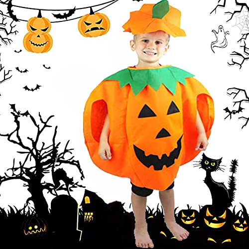 SunAurora Halloween Kürbis Kostüme Kinder,Halloween Kostüme mit Hüten, Laternen Kostüme,Halloween Karneval Fasching Kostüme für Kleinkinder Jungen Mädchen von SunAurora