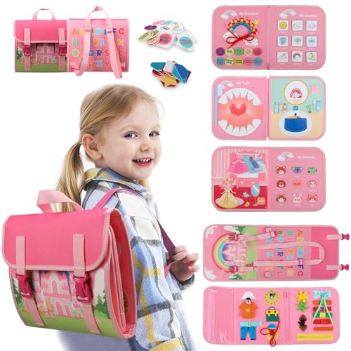 Sunarrive Busy Board Spielzeug (Pink) von Sunarrive