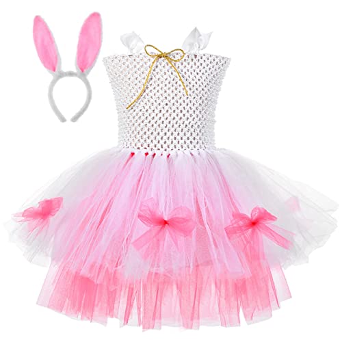 Sunfashion 1 Jahr Geburtstag Mädchen Ge Hosen Mit Ketten Baby Mädchen Frühling Sommer Floral Biene Kostüm Kostüme Osterhase Karneval Kostüm Zubehör Set Tutu Prinzessin Kleid Volant Mädchen (4-5 Years von Sunfashion