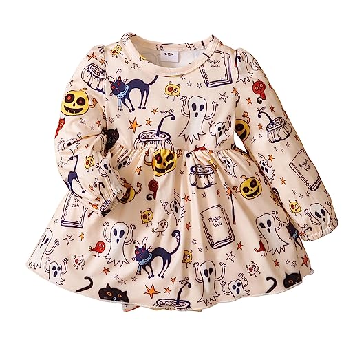 Sunfashion Baby Halloween Kostüm Säuglings Fledermaus Kostüm Cosplay Kostüm Faschingskostüme Kinder Festlicher Anzug Kleinkind Halloween Ghost Horrorkostüm Erntefest-Kürbis-Set Gespenst Kostüm von Sunfashion