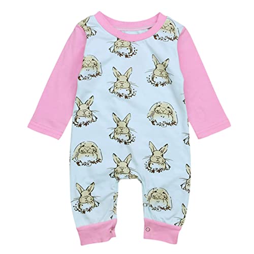 Sunfashion Baby-Seestern-Strampler Ostern Huhn Kostüm Babyoverall Junge Neugeborenen Set Baby Body Mädchen Babysachen Mädchen Babykleidung Jungen Ostern-Küken-Kostüm-Set Kostüm Set Für Kinder Kaninch von Sunfashion