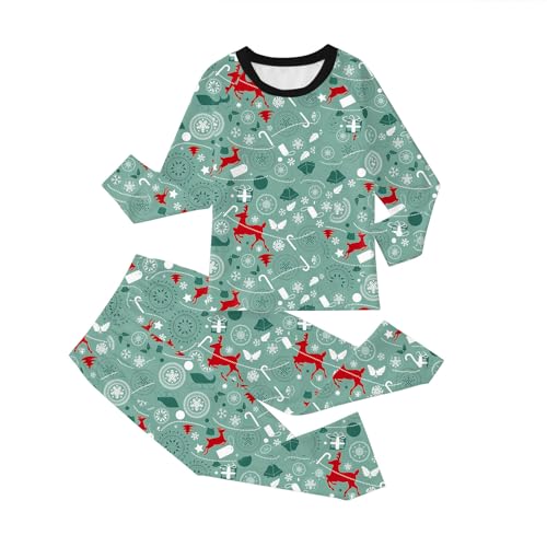 Sunfashion Baby Weihnachten Outfit,Weihnachtsoutfit Baby Mädchen Deluxe Rotes Nikolauskostüm Babystrampler Baby Weihnachtsoutfit Prinzessin Kleid Mädchen Weihnachten Kleidung von Sunfashion