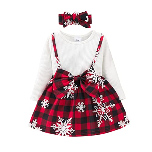 Sunfashion Erste Weihnachten,Weihnachtsoutfit Baby Mädchen Erwachsener Nikolauskostüm Weihnachten Neugeborenes Baby Mädchen Halloween Strampler Outfits Weihnachtsoutfit Baby Mädchen Mädchenkleider 12 von Sunfashion