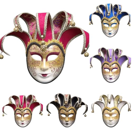 Sunfashion Karneval Costumemask Maske Kostüm Damen Maskenball Männer Damen Spitze Maske Opera Themed Half Face Masquerade Accessory Venedig Maske Karneval Mottoparty Fasching Cosplay Maske H von Sunfashion