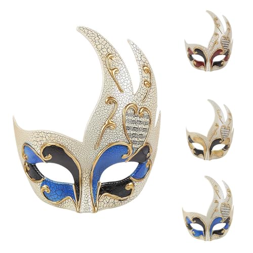 Sunfashion Karneval Damen Anonymous Maske Maskenball Maske Damen Damen Spitze Maske Masquerade Mask Women Venezianische Masken Maske Fasching Maske Gesicht Kostüm Damen Maskerade Maske Venedigmaske D von Sunfashion