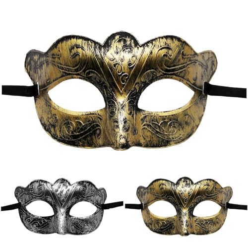 Sunfashion Karneval Leoparden Masken Masquerade Maske Maskenball Herren Maske Raben Maske Damen Maskerade Maske Damen Venezianische Maske Damen Masken Fasching Maske Venezianisch Damen Maskerade Mask von Sunfashion