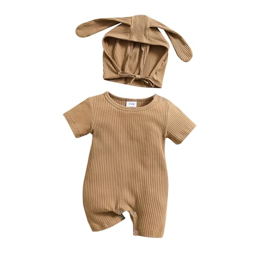 Sunfashion Ostern-Hühner-Kostüme Baby Schlafsack Baby Klamotten Junge Baby Artikel Für Neugeborene Strampler Für Baby-Jungen Ostern-Küken-Kostüm-Set Baby Schlafanzug Sommer Mit Füßen Baby Neugeborene von Sunfashion