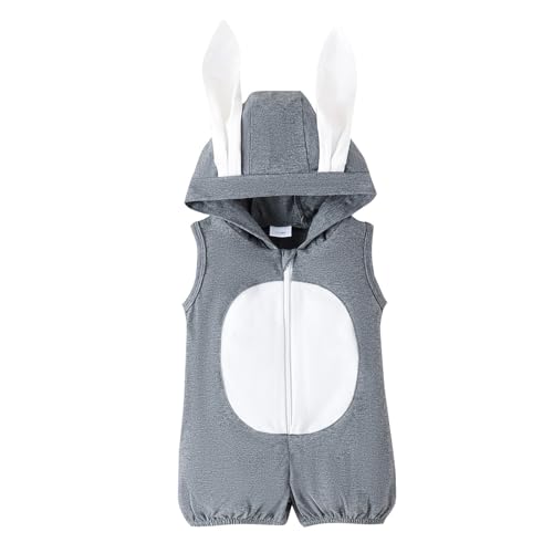 Sunfashion Ostern-Hühner-Kostüme Strampler Baby Babysachen Mädchen Neugeborenen Geschenk Für Baby Jungen Und Mädchen Baby Strampler Mädchen Kostüm Set Für Kinder Kaninchen Kurzarm Schlafanzug Baby Ne von Sunfashion