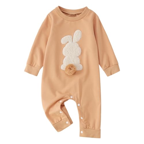 Sunfashion Ostern-Küken-Kostüm-Set Strampler Für Baby-Jungen Baby Mädchen Neugeboren Baby Klamotten Neugeborene Strampler Ostern Ostern Hase Kostüm Nicki-Schlafanzug Für Kinder Neugeborenes Baby Baby von Sunfashion