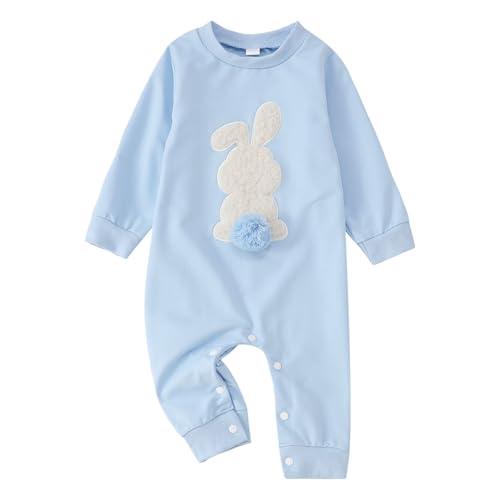 Sunfashion Ostern Osterhase Kostüm Baby Erstausstattung Neugeborene Baby Kleider Neugeborenes Kissen Für Kinder Baby Strampler Säugling Neugeborenes Mädchen Jungen Hasen Kostüm Overall Schlafanzug Vo von Sunfashion