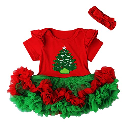 Sunfashion Weihnachten Baby,Baby Mädchen Overall Rentier Kostüm Neugeborenes Baby Mädchen Weihnachten Strampler Weihnachtsoutfit Baby Junge Kleid Baby Mädchen Kleidung Weihnachten Mädchen von Sunfashion