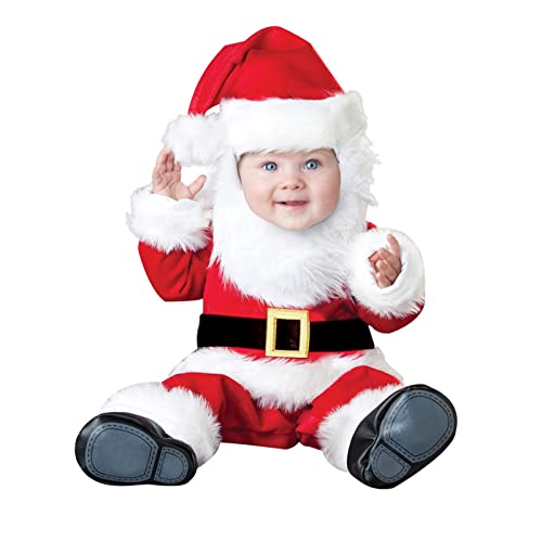 Sunfashion Weihnachten Eltern-Kind Outfit,Neugeborenes Baby Mädchen Halloween Strampler Outfits Nikolauskostüm Santa Claus Baby Strampler Odizili Weihnachtsoutfit Kleid Weihnachtspuppen Kleidungsset von Sunfashion