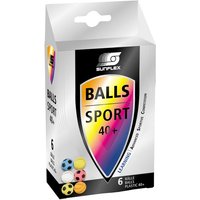 SUNFLEX 20608 Tischtennis-Bälle SPORT 6 Stück SUNFLEX 20608 Tischtennis-Bälle SPORT 6 Stück von Sunflex