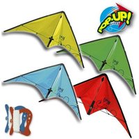 SUNFLEX 47243 Rhombus Pop Up Drachen TRY, farblich sortiert von Sunflex