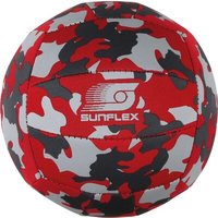 SUNFLEX 74336 BEACH AND FUNBALL SIZE 3 CAMO RED von Sunflex