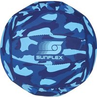 SUNFLEX 74342 BEACH AND FUNBALL SIZE 5 CAMO BLUE von Sunflex