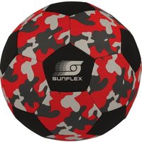 SUNFLEX 74749 NEOPRENE SOCCER BALL CAMO RED von Sunflex