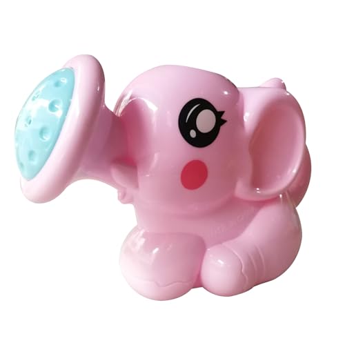 Sunicon Juguetes para regadera, apariencia de Elefante de dibujos animados Lindo, niños pequeños, niñas, juguete pequeño Con cabezal de ducha para Playa de al aire Libre (Rosa) von Sunicon