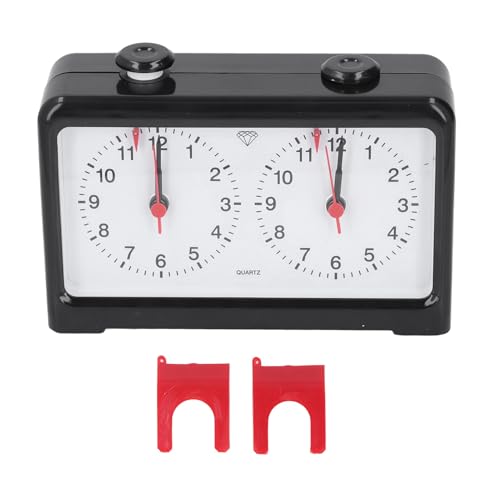 Sunicon Quarz-Schach-Timer, multifunktionale Retro-Ornamente, batteriebetriebene Schachuhr für Schach von Sunicon