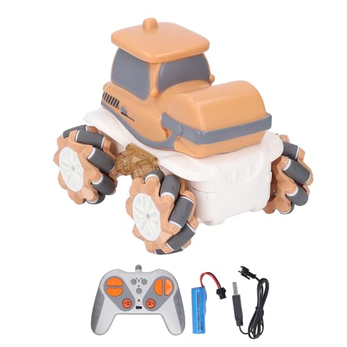 Sunicon RC Road Roller Spielzeug, 360 Grad drehbar 9 Kanäle RC Stunt Car Roller Fernbedienung Spielzeugauto Kinder Fernbedienung Auto mit wiederaufladbarer Batterie für Kinder von Sunicon