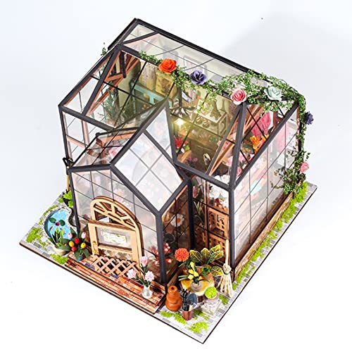 DIY-Miniatur-Puppenhaus-Bausatz Im Maßstab 1:24, Puppenhaus-Puzzlespielzeug Heimparty-Unterhaltung ab 14 Jahren von Sunisfa