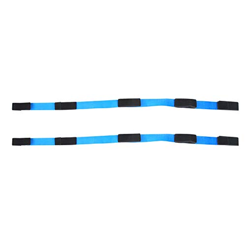 Sunisfa Hochwertiges Ribbon Elastic Cooperative Legged Race Band Outdoor-Geburtstags-Teambuilding-Party-Gruppenspiel Kinder Erwachsene (EIN Set 5 Personen) von Sunisfa