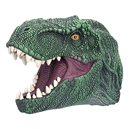 Weiche Dinosaurier-Handpuppe, Hoher Simulationskopf, Interaktives Spielzeug für, PVC-Material, 20 X 16 X 8 cm von Sunisfa