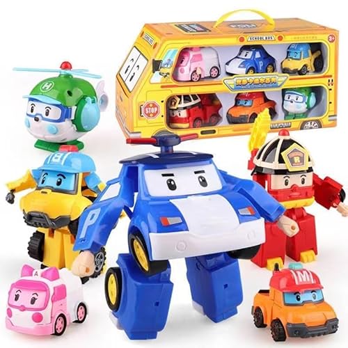 Anime Super Flügel Figur Transformers Roboter Spielzeug zusammengebaut Fahrzeug Transformiertes Modell Auto Baby für 5 6 7 Jungen Kinder Puzzle Geschenke von Sunknight