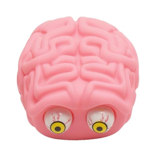 Stress Ball, Creative Squeezing Gehirn Antistress Spielzeug Dekompression Spielzeug Soft Vent Spielzeug Stressabbau Spielzeug Lustige knifflige Geschenke Ich möchte Ihr Gehirn Spielzeug Essen von Sunknight