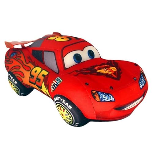 Sunknight Anime Cars Plüschfigur, 25 cm Cars Plüsch Puppe, Auto Plüschtier, Cars Kuscheltier, Cars Plush Toy Plüschtier Geschenk für Kinder von Sunknight