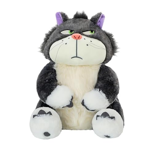 Sunknight Luzifer Katze Plüschtier Cartoon Prinzessin Kinder Anime Film Kuscheltiere Puppen Kuschelige kleine Freundin Bequeme Begleitpuppe aus Baumwolle(Size:25cm) von Sunknight