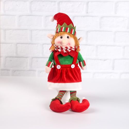 Sunknight Weihnachten Elf Puppe Spielzeug für Jungen & Mädchen Home Ornamente Geburtstag Urlaub Weihnachtsdekoration Kinder von Sunknight