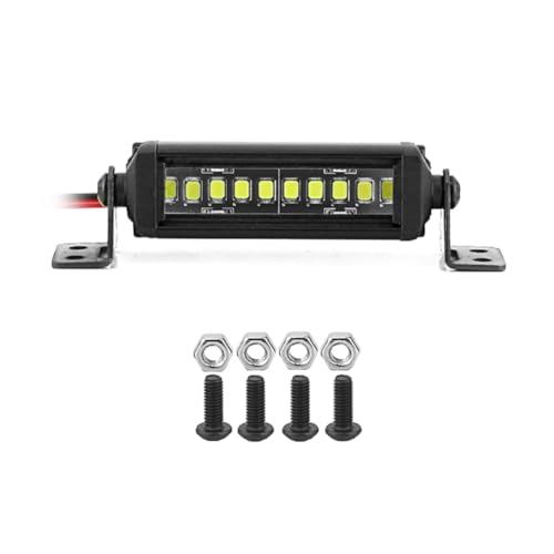 Sunmeit RC Auto-Dachlampe 24 36 LED-Lichtleiste für 1/10 RC Crawler Axial SCX10 90046/47 SCX24 Wrangler D90 TRX4 Karosserie, E von Sunmeit