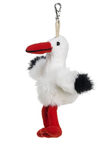 Sunny toys 35616 - Plüsch Storch mit Schlüsselanhänger, Circa 10 cm von Sunny toys