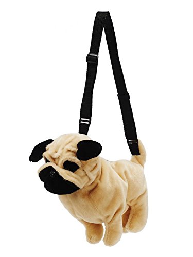 Sunny Toys Tasche Mops aus Plüsch 35cm (Mops) von Sunny Toys