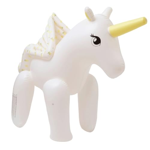 Sunnylife - Aufblasbarer Giant Regner - Mima the Unicorn Lemon Lilac von SunnyLIFE