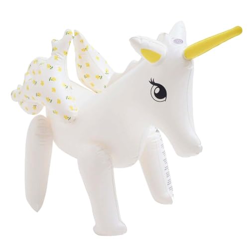 Sunnylife - Aufblasbarer Regner - Mima the Unicorn Lemon Lilac von SunnyLIFE