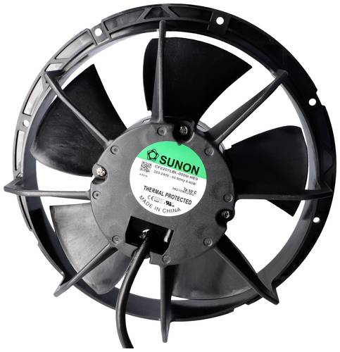 Sunon CF2207LBL-000U-HE9 Axiallüfter 230 V/AC 315.93 m³/h (B x H) 200.6mm x 77.7mm von Sunon