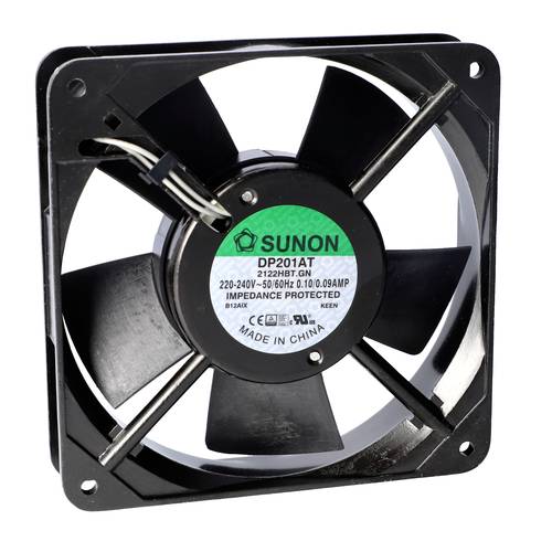 Sunon DP203AT-2122LBT.GN Axiallüfter 230 V/AC 79.83 m³/h (L x B x H) 25 x 120 x 120mm von Sunon