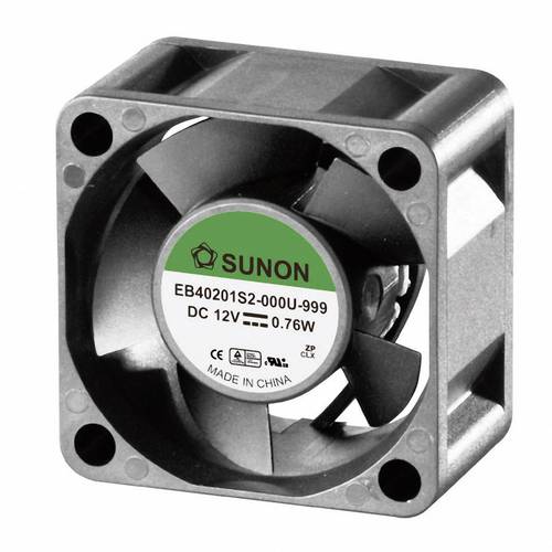 Sunon EE40201S2-1000U-999 Axiallüfter 12 V/DC 13.08 m³/h (L x B x H) 40 x 40 x 20mm von Sunon