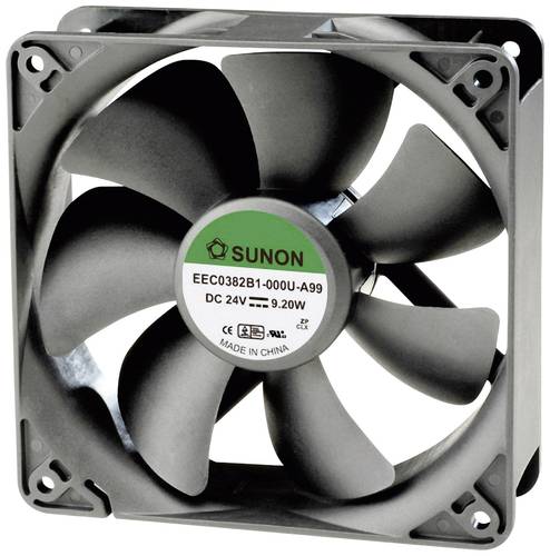 Sunon EEC0381B1-000U-A99 Axiallüfter 12 V/DC 234.46 m³/h (L x B x H) 120 x 120 x 38mm von Sunon