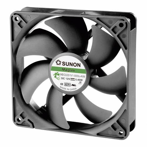 Sunon MEC0251V1-000U-A99 Axiallüfter 12 V/DC 183.83 m³/h (L x B x H) 120 x 120 x 25mm von Sunon