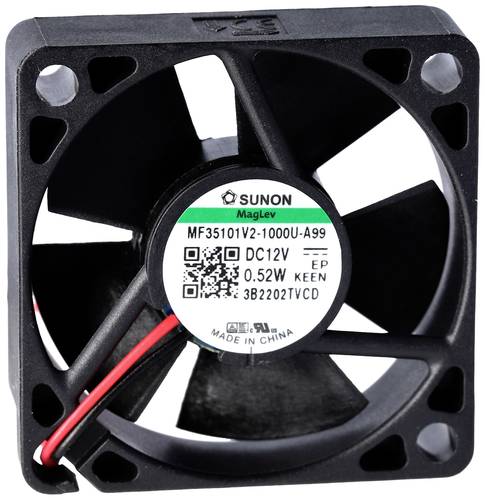 Sunon MF35101V2-1000U-A99 Axiallüfter 12 V/DC 11.04 m³/h (L x B x H) 10 x 35 x 35mm von Sunon