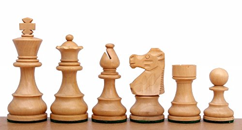 Sunrise Chess & Games French Schachfiguren 3,75 Zoll von Sunrise Chess & Games